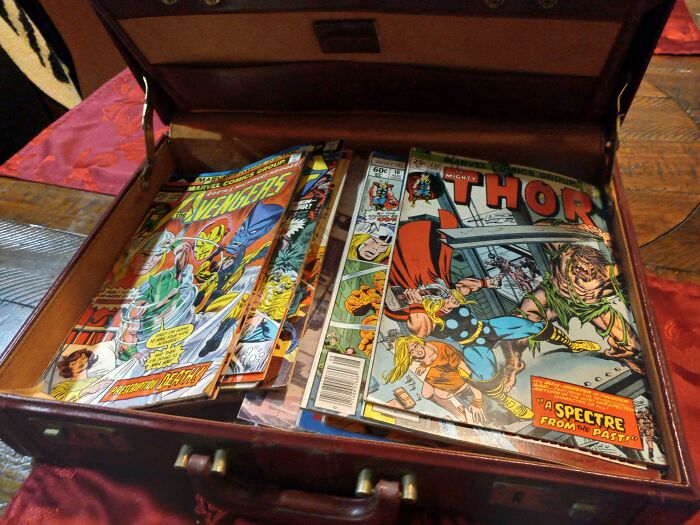 Found A Suitcase In The Attic Of My Dad's Old Comic Books. Most Of Them Seem To Be Marvel Dated In The 70s