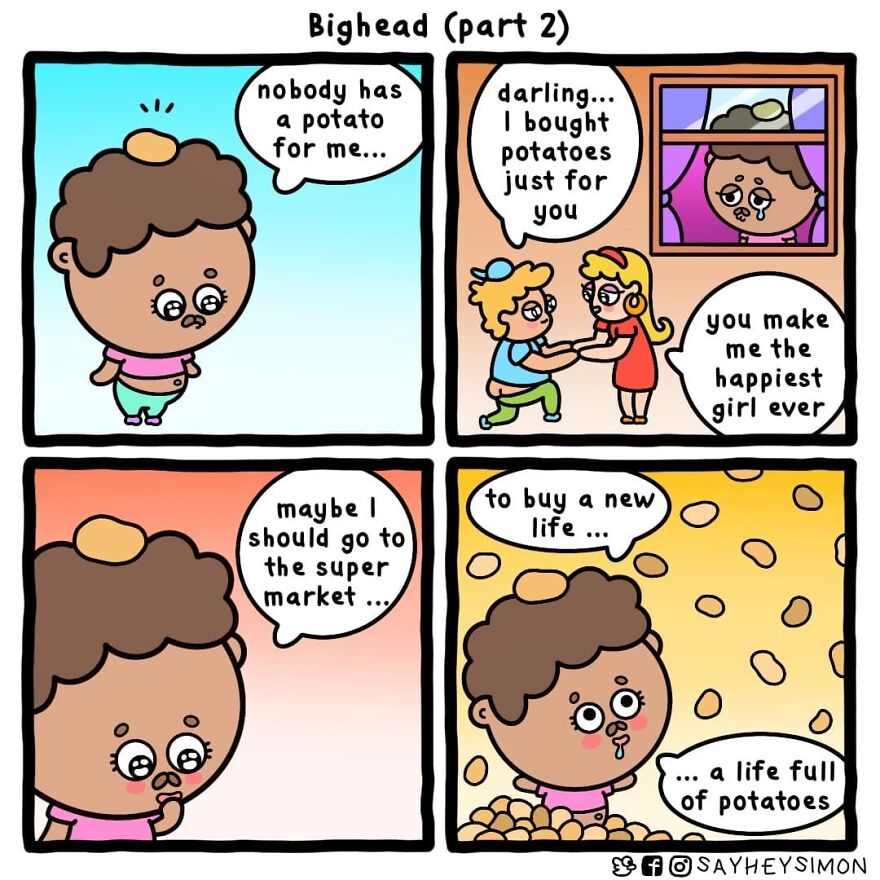 Impossible Not To Laugh With The Colorful And Funny Comics Of “Say Hey Simon Comics” (New Pics)