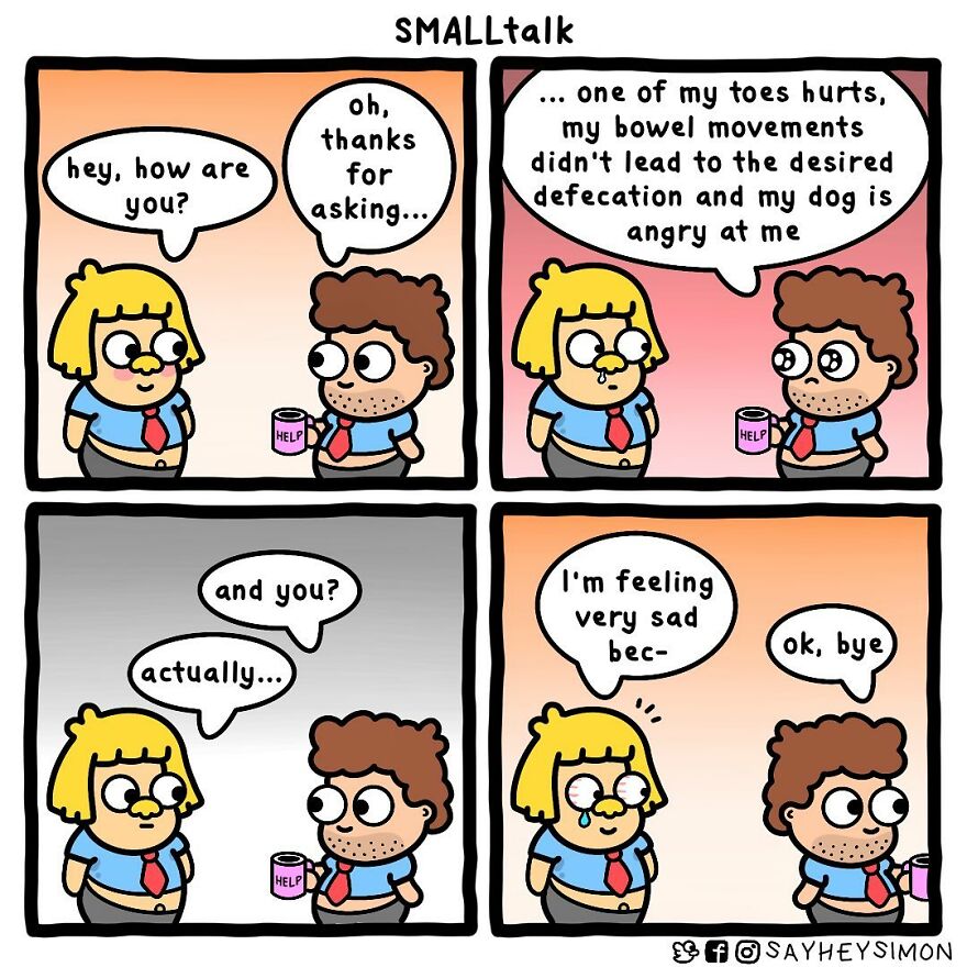 Impossible Not To Laugh With The Colorful And Funny Comics Of “Say Hey Simon Comics” (New Pics)