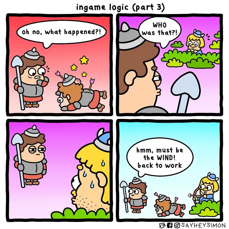 Impossible Not To Laugh With The Colorful And Funny Comics Of “Say Hey Simon Comics” (New Pics)