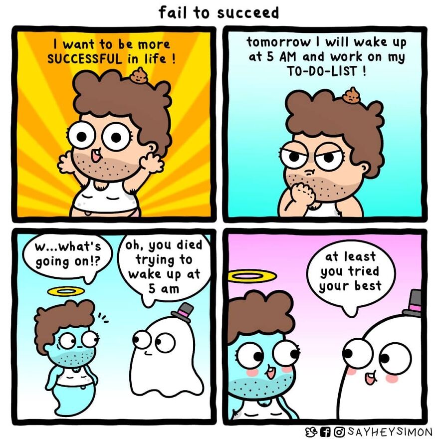 Impossible Not To Laugh With The Colorful And Funny Comics Of “Say Hey Simon Comics” (New Pics)