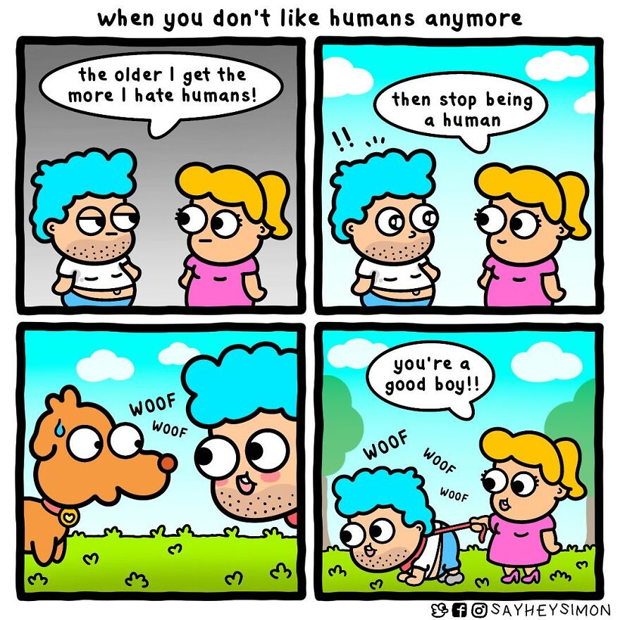 Impossible Not To Laugh With The Colorful And Funny Comics Of “Say Hey Simon Comics” (New Pics)