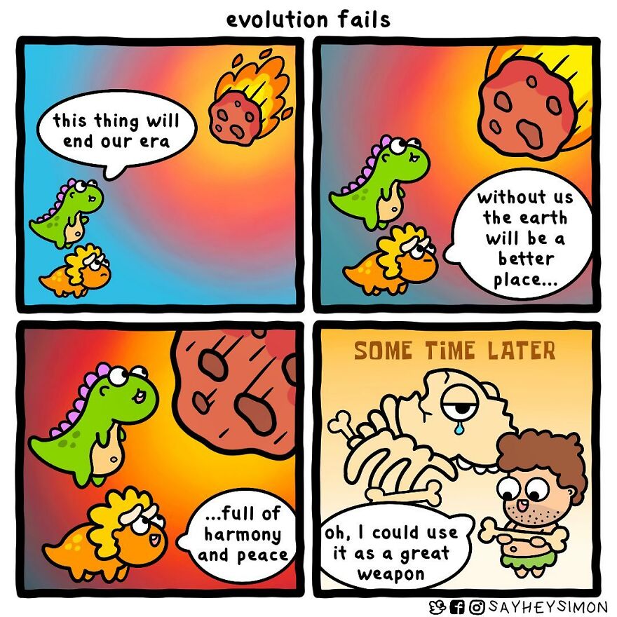 Impossible Not To Laugh With The Colorful And Funny Comics Of “Say Hey Simon Comics” (New Pics)