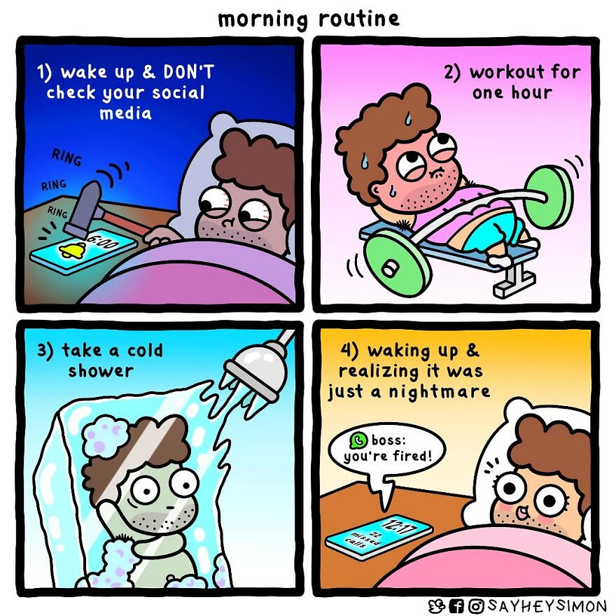 Impossible Not To Laugh With The Colorful And Funny Comics Of “Say Hey Simon Comics” (New Pics)