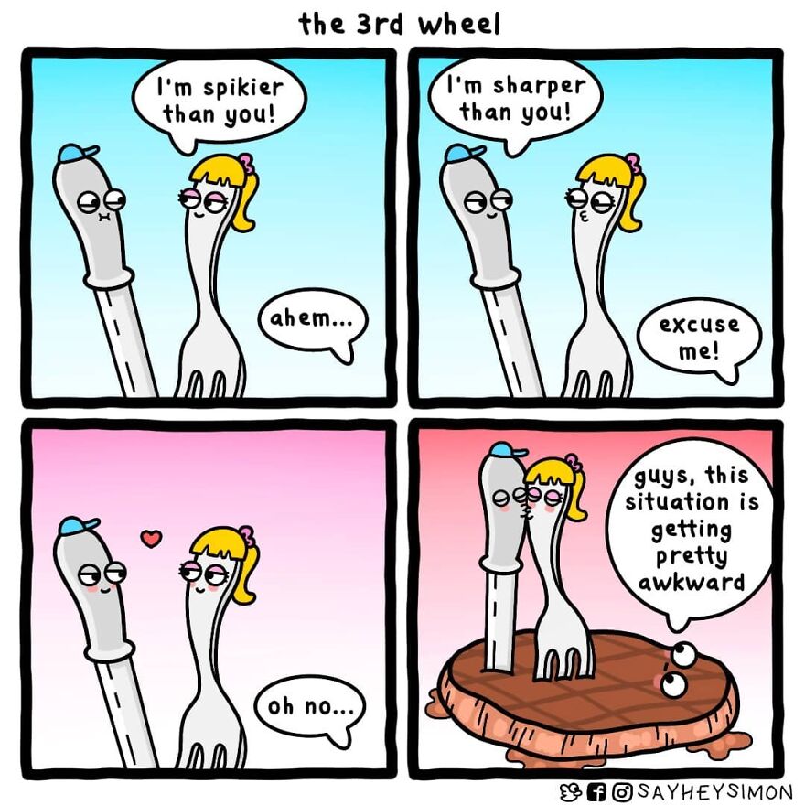 Impossible Not To Laugh With The Colorful And Funny Comics Of “Say Hey Simon Comics” (New Pics)