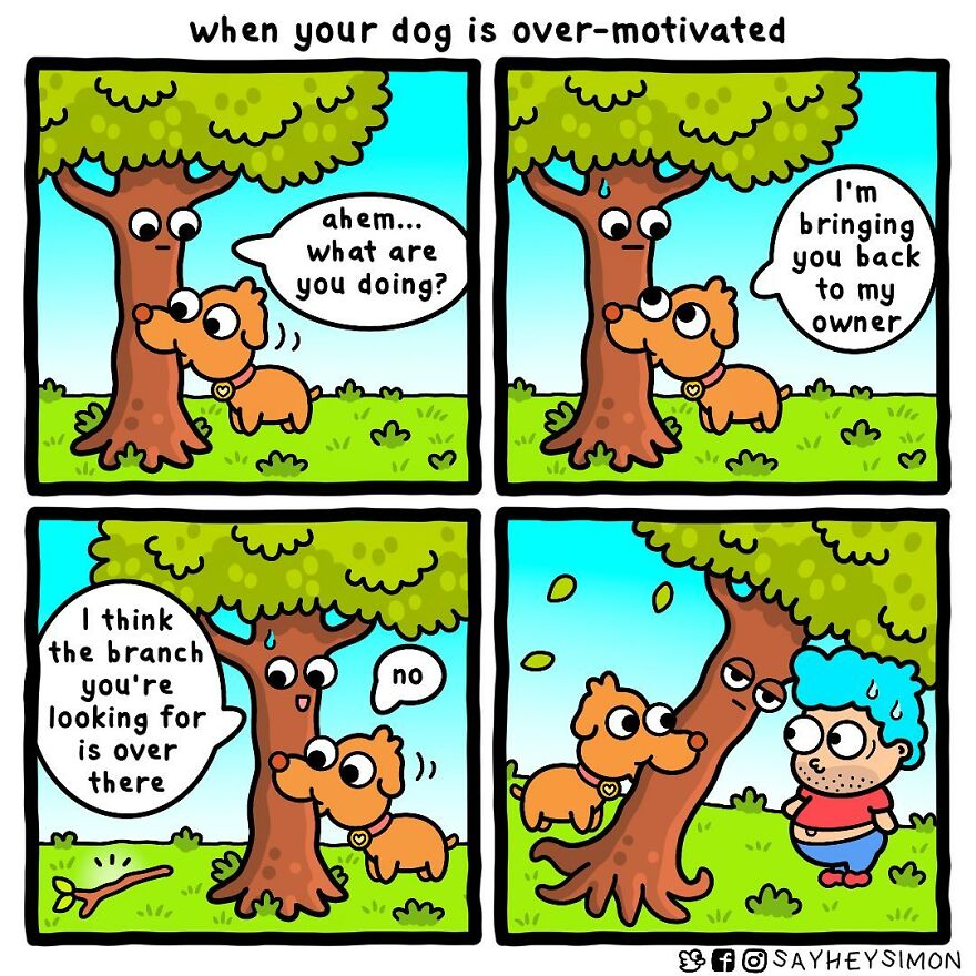 Impossible Not To Laugh With The Colorful And Funny Comics Of “Say Hey Simon Comics” (New Pics)