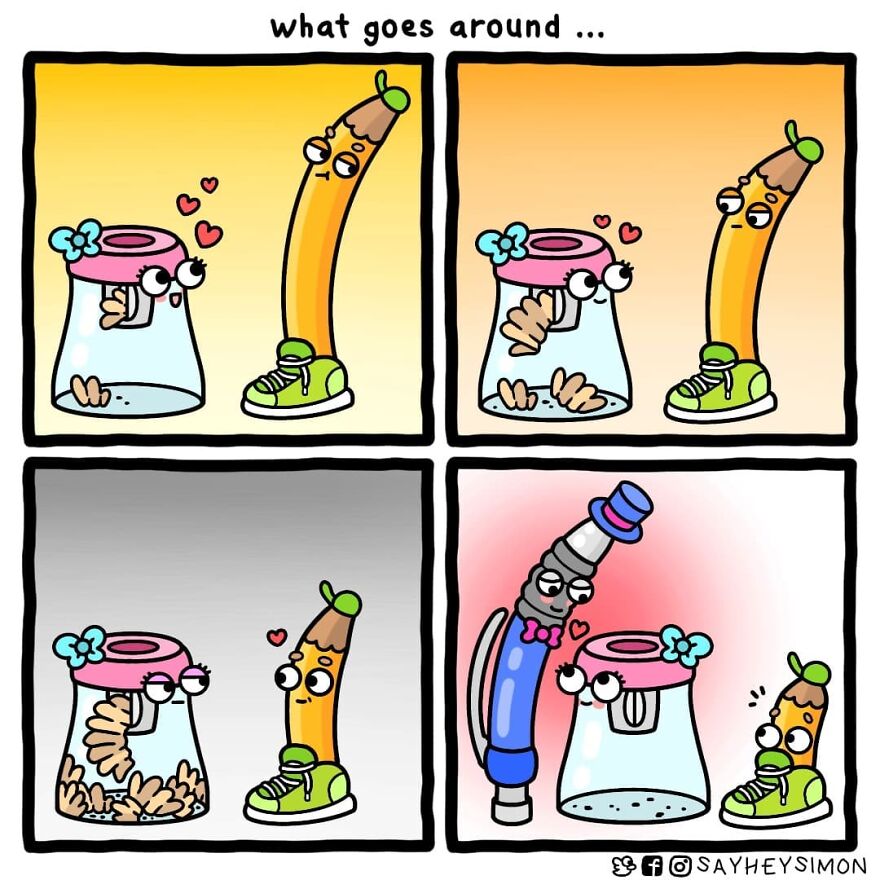 Impossible Not To Laugh With The Colorful And Funny Comics Of “Say Hey Simon Comics” (New Pics)