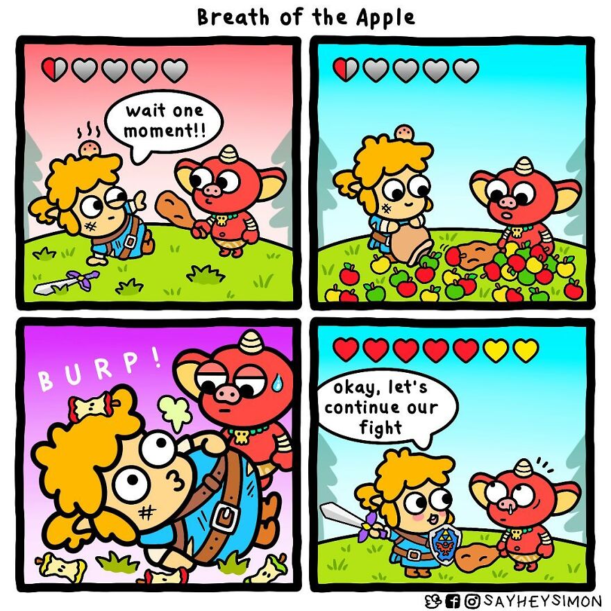 Impossible Not To Laugh With The Colorful And Funny Comics Of “Say Hey Simon Comics” (New Pics)