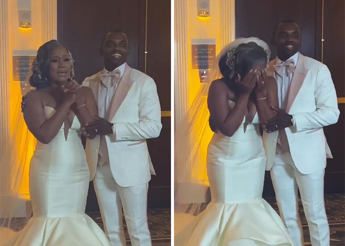 Bride Goes Viral After Embracing Her Natural Hair Color On Her Wedding Day