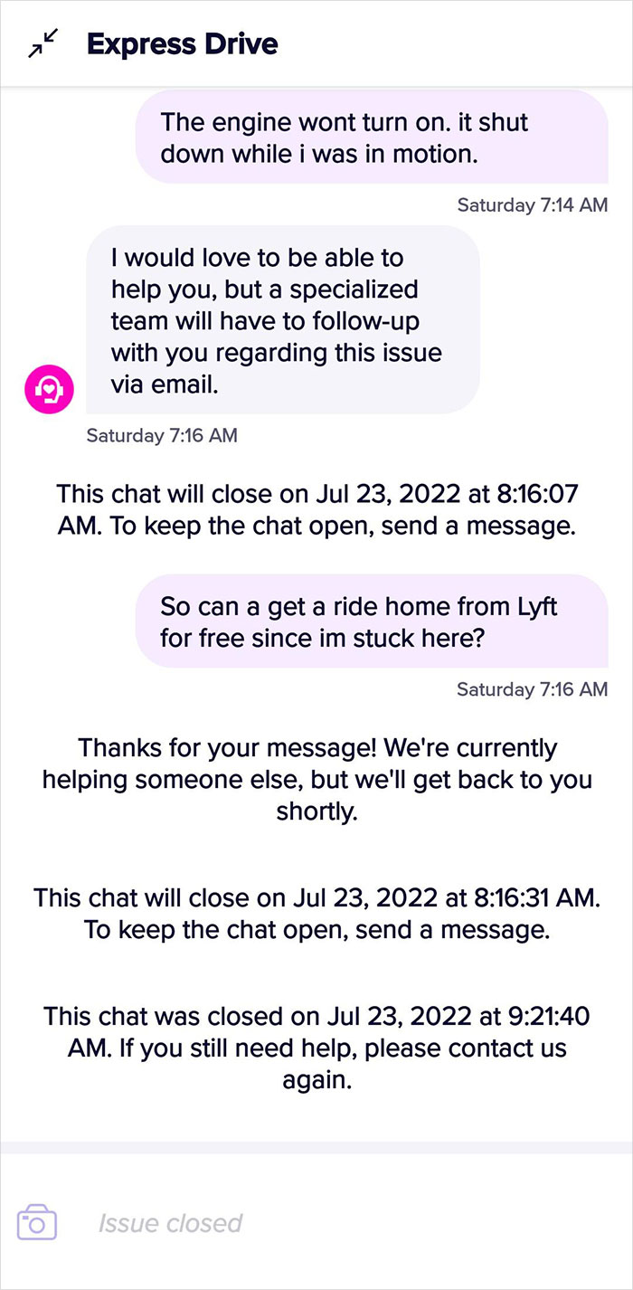 Lyft Driver Ends Up Getting Charged Over $1,000 After Picking Up A Passenger In Extreme Rain Which Damaged The HEV System And Left Him Stranded On The Road For 60 Hours - 8