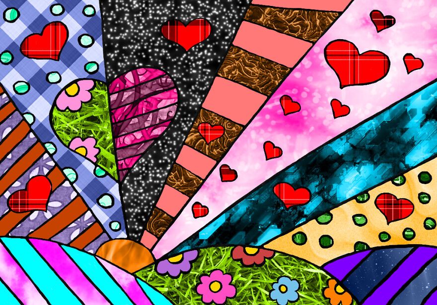 I Loved Experimenting With The Different Effects On The “Youdoodle” App, Making The Nicest Pictures!