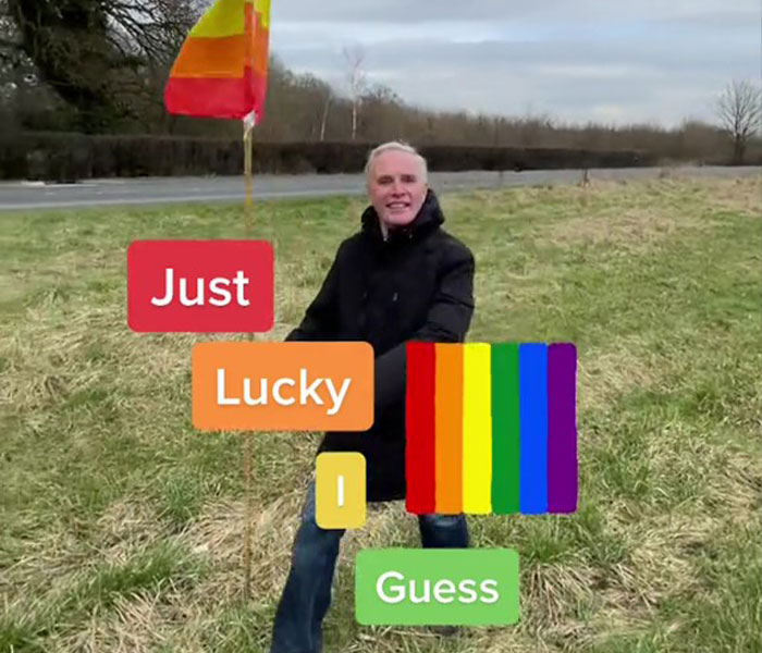 The Internet Cannot Get Enough Of This Dad Who Filled Yard With Pride Flags To Annoy Homophobic Neighbor