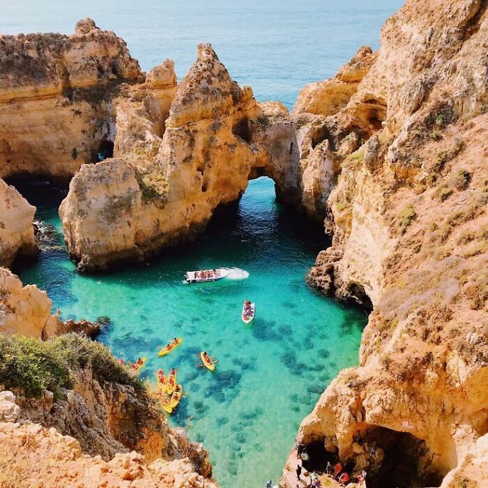 Beach In Lagos, Portugal