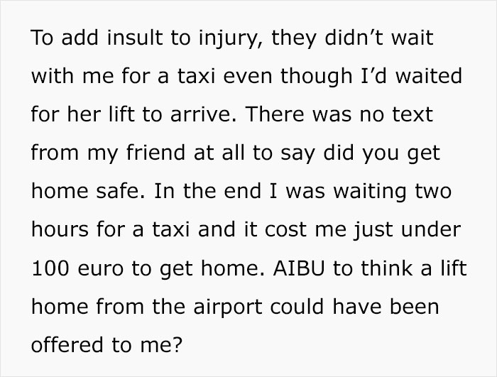 Woman Shares How She Got Abandoned At Airport At 4AM By Friend's Mom After A Nightmare Holiday, The Internet Doesn't Take It Lightly - 11