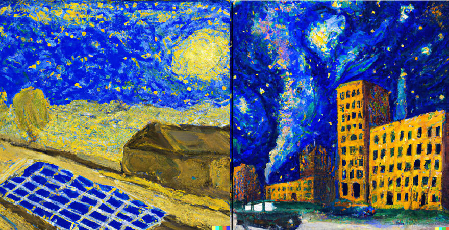 21st Century In Vangogh Style