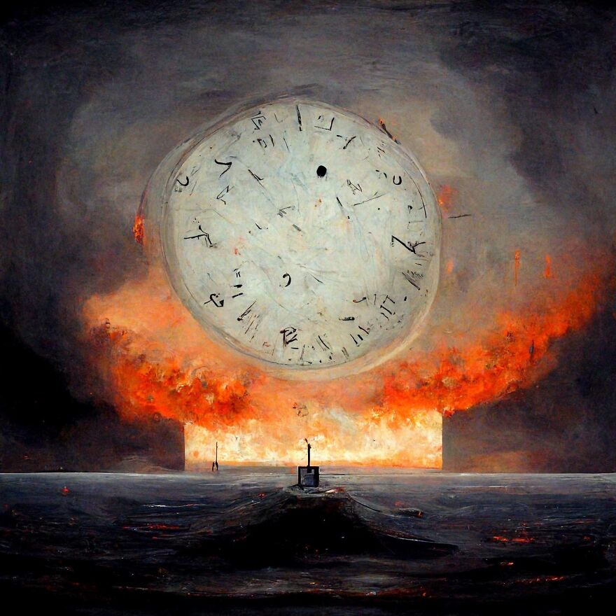 I Created 8 Stories With Ai About The World's Last Clock