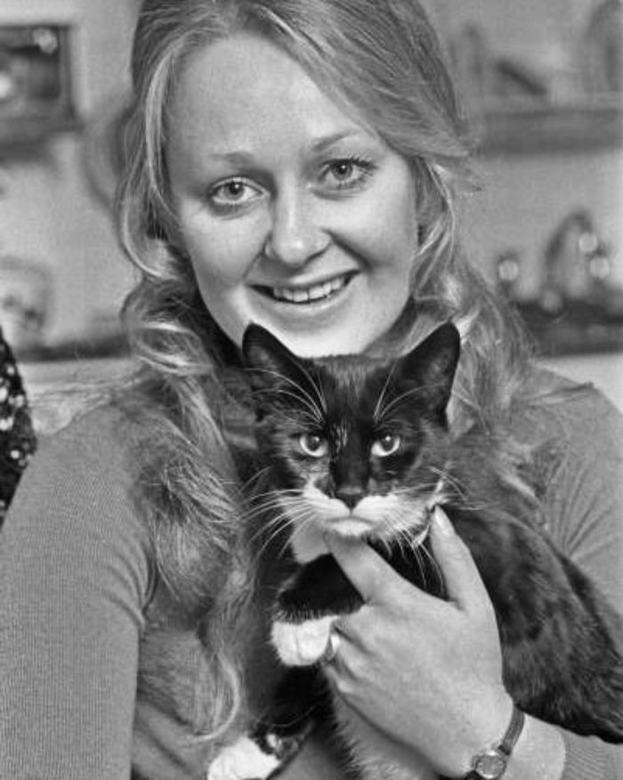 British Stage And Screen Actress Anna Carteret, 1973