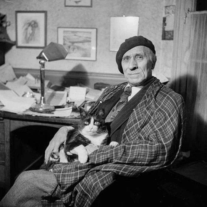 French Poet Paul Fort, 1950