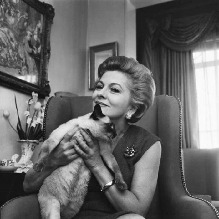 British-American Actress Joan Fontaine, 1966