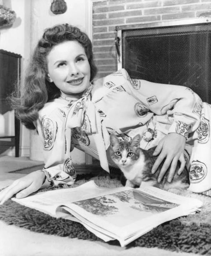 American Actress Jeanne Crain, 1955