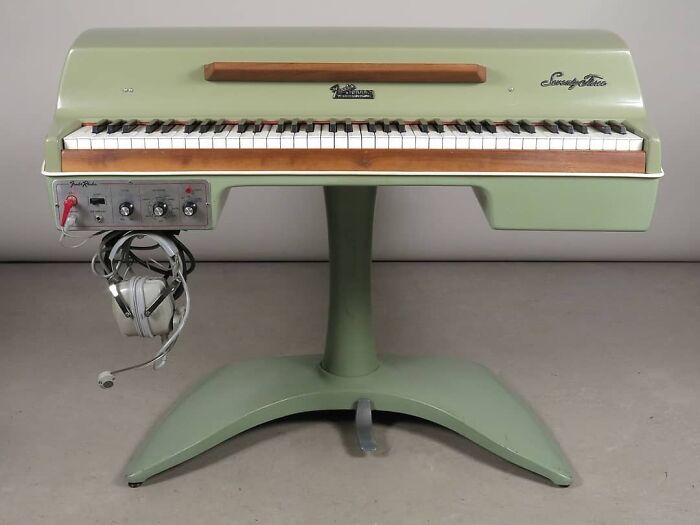1969 Fender Rhodes Student Piano In Avocado Green