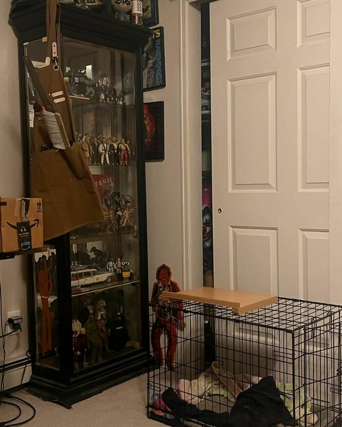 When You Straighten Up The Guest Room For Company