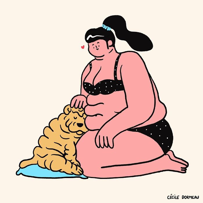 Hilarious Illustrations By The French Artist That Show The Raw Moments Of Female Beauty (57 New Pics)