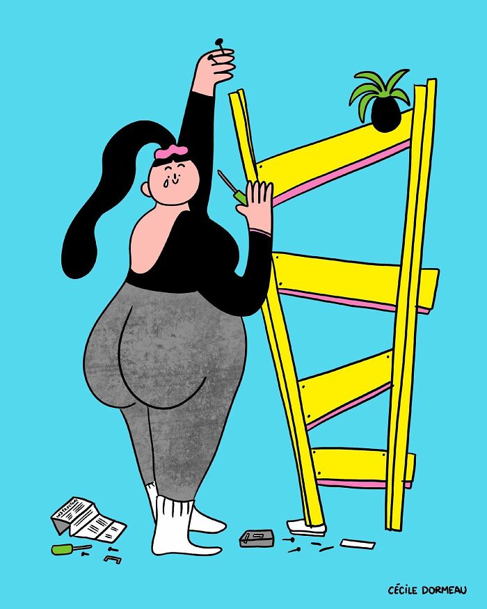 Hilarious Illustrations By The French Artist That Show The Raw Moments Of Female Beauty (57 New Pics)