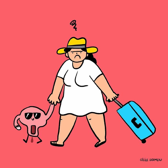 Hilarious Illustrations By The French Artist That Show The Raw Moments Of Female Beauty (57 New Pics)