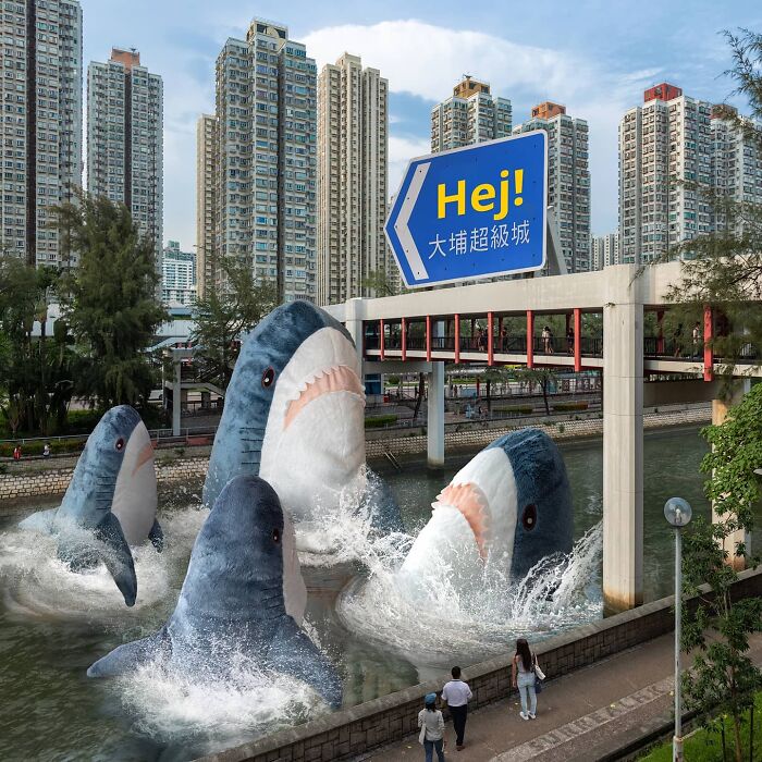 Hong Kong Through The Eyes Of A Photoshop Master (52 New Pics)