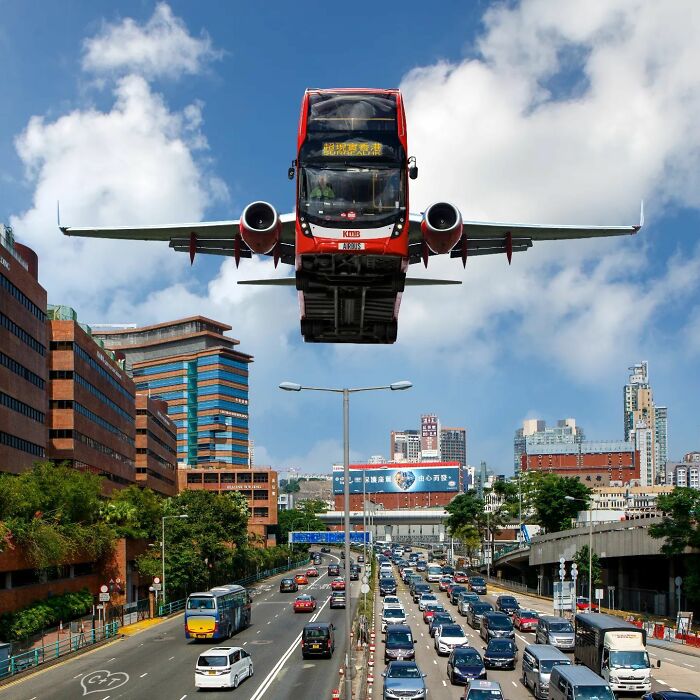 Hong Kong Through The Eyes Of A Photoshop Master (52 New Pics)