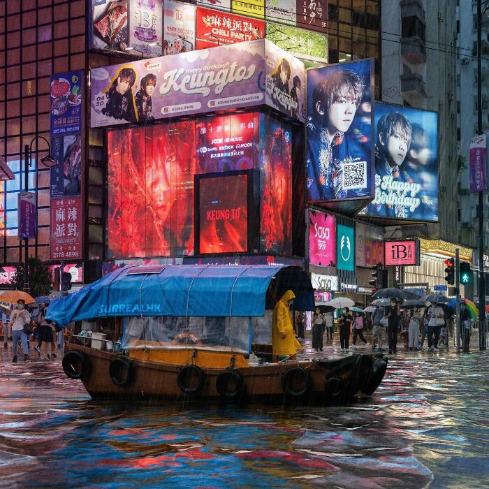 Hong Kong Through The Eyes Of A Photoshop Master (52 New Pics)