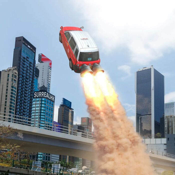 Hong Kong Through The Eyes Of A Photoshop Master (52 New Pics)