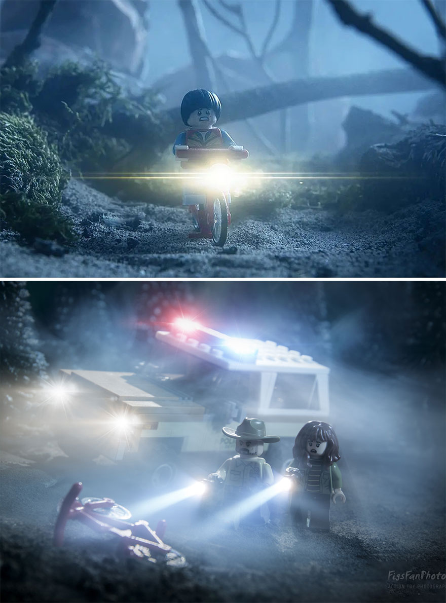 Obviously Stranger Things Is A Mandatory Topic! The Light Rays Are Photoshopped