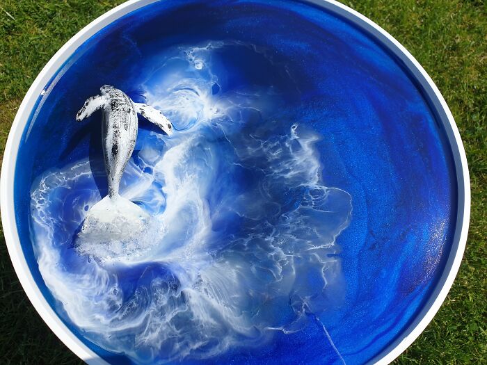 I Create Coffee Tables With Sculpted And Finely Painted Marine Creatures And Corals (13 Pics) - 6