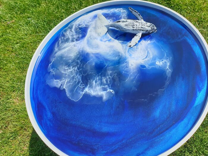 I Create Coffee Tables With Sculpted And Finely Painted Marine Creatures And Corals (13 Pics) - 7