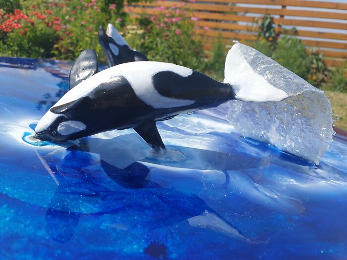 I Create Coffee Tables With Sculpted And Finely Painted Marine Creatures And Corals (13 Pics) - 12