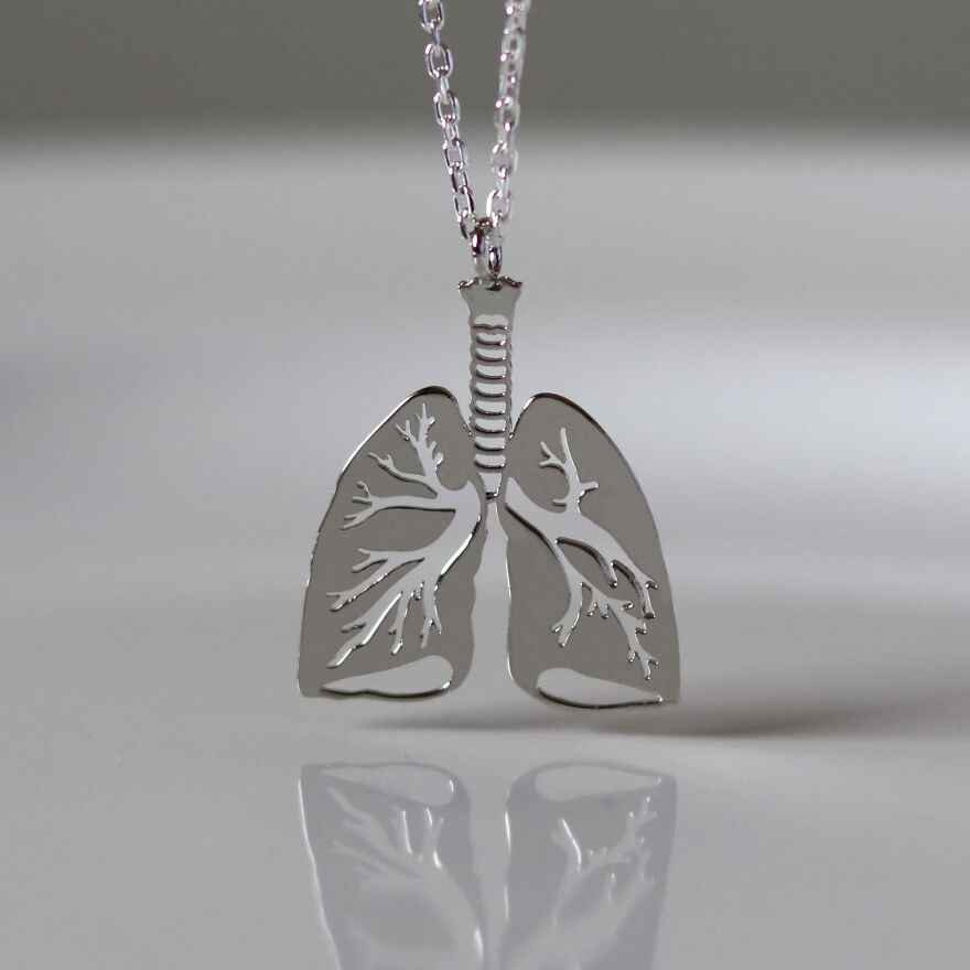 I Create Wearable Human Organ Pendants I Create Wearable Human Organ Pendants
