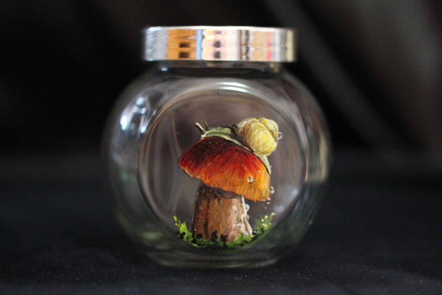 I Make Magic Little Mushroom Jars