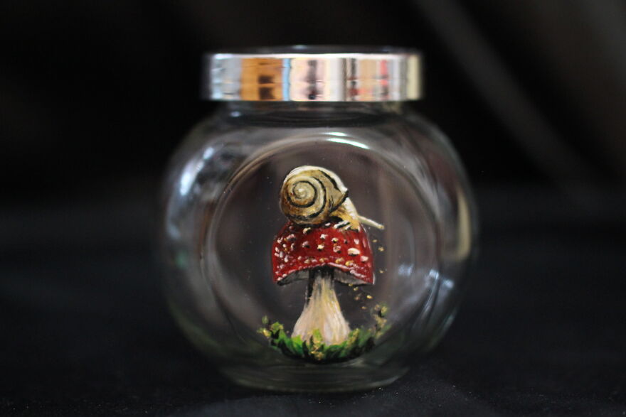 I Make Magic Little Mushroom Jars