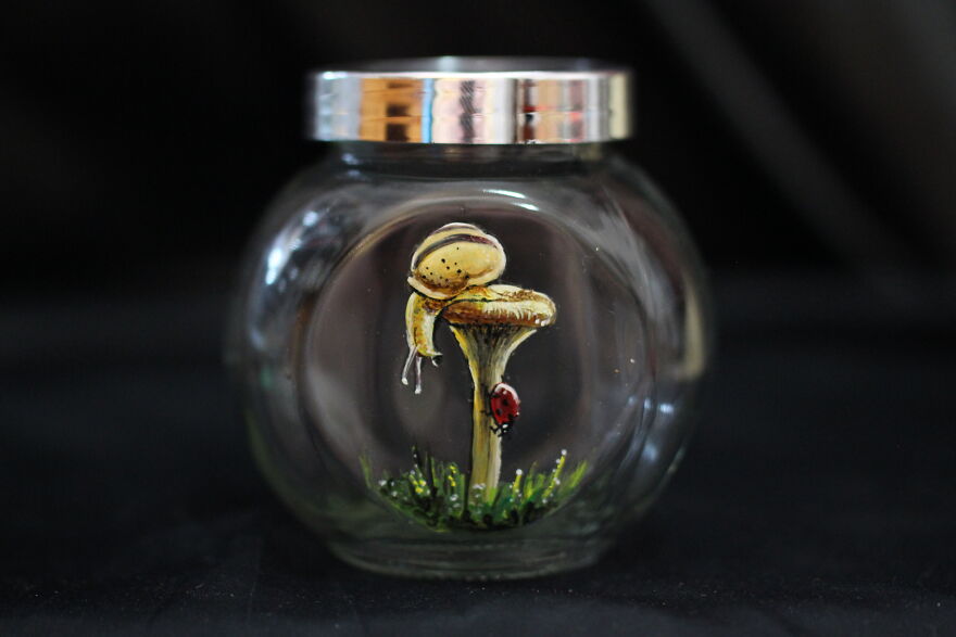 I Make Magic Little Mushroom Jars