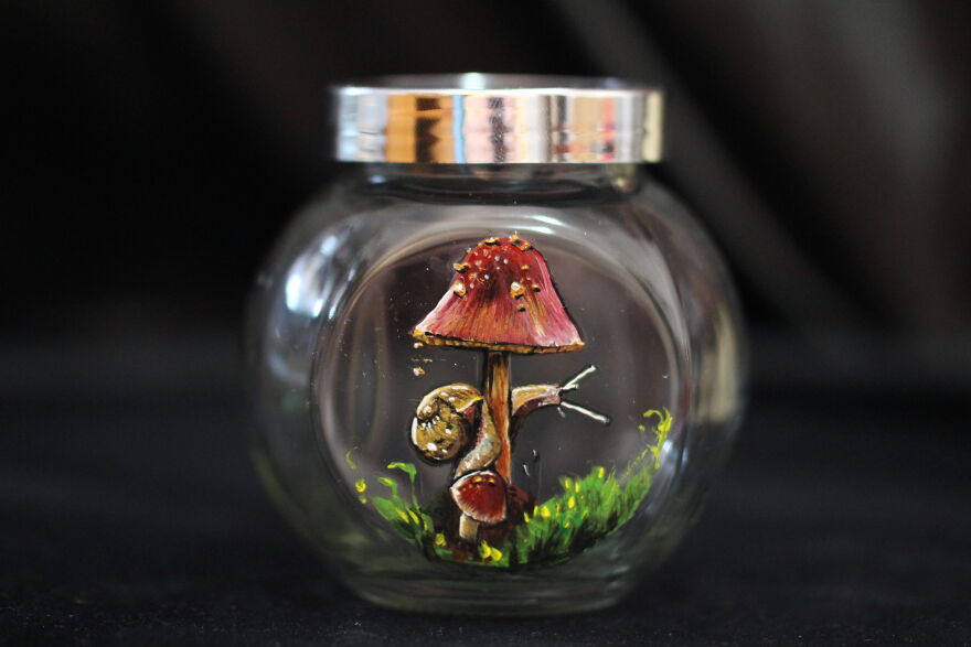I Make Magic Little Mushroom Jars