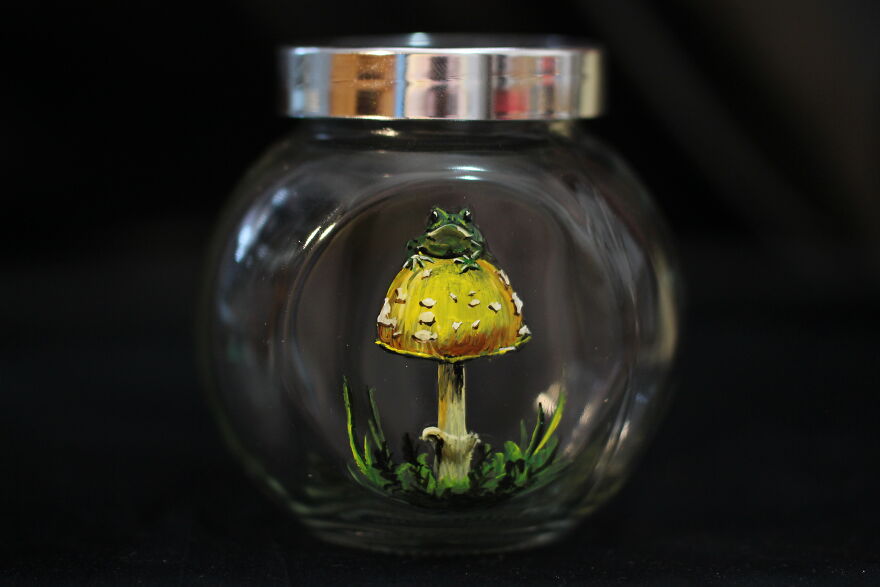 I Make Magic Little Mushroom Jars