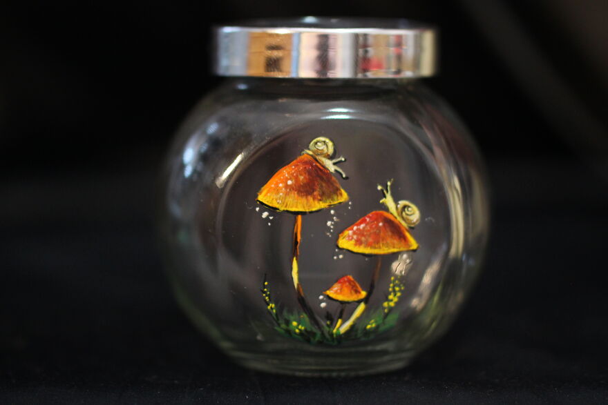 I Make Magic Little Mushroom Jars
