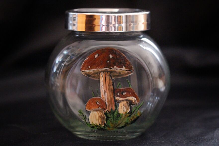 I Make Magic Little Mushroom Jars
