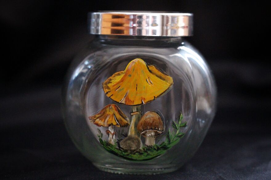 I Make Magic Little Mushroom Jars