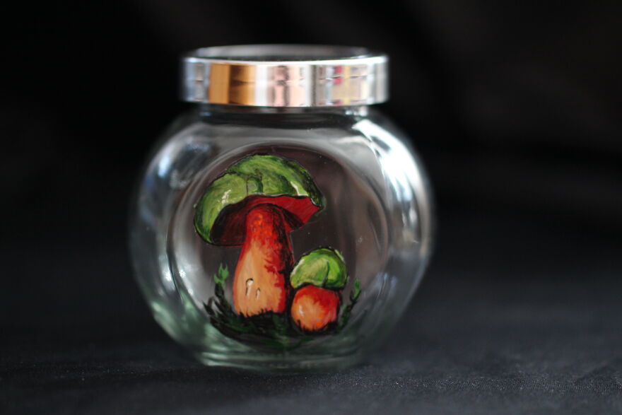 I Make Magic Little Mushroom Jars