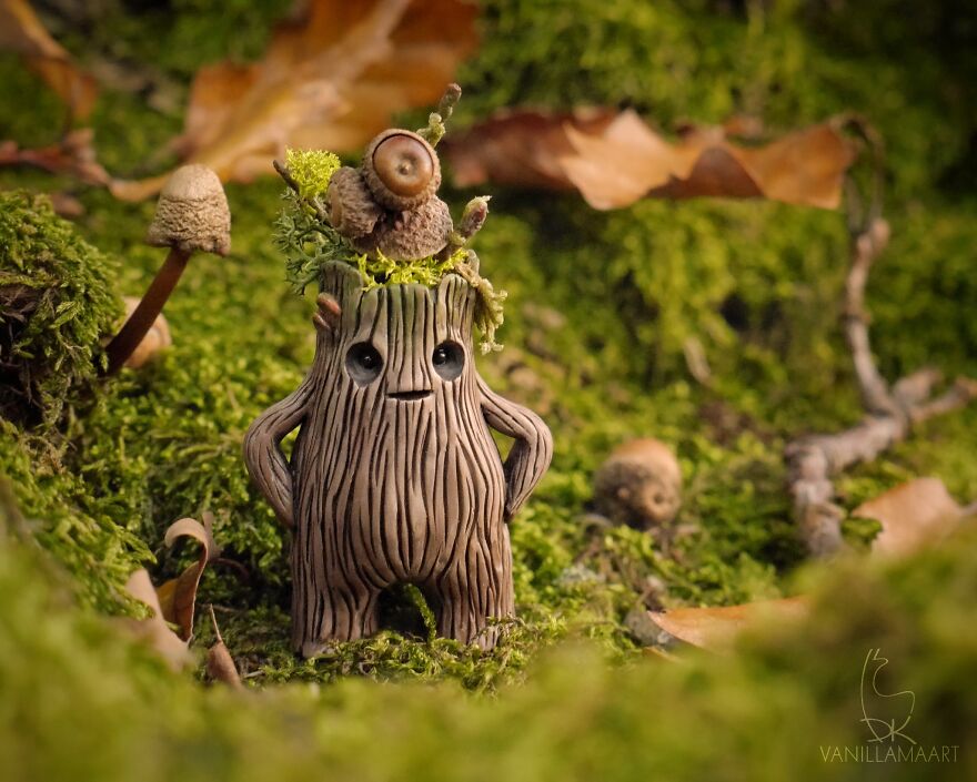 I Make These Little Forest Creatures Inspired By Nature And Fantasy.