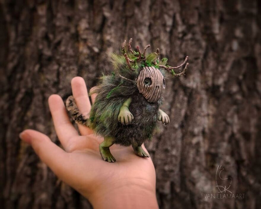 I Make These Little Forest Creatures Inspired By Nature And Fantasy.