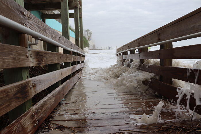 High Tide At Daytona Beach!